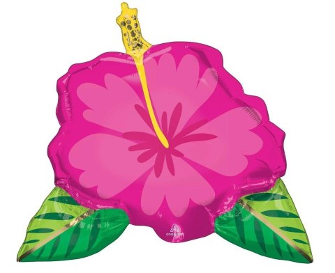 Balon foliowy Beautiful Tropical Hibiscus 63x68cm