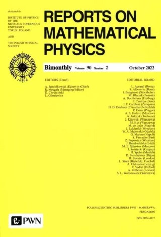 Reports on Mathematical Physics 90/2