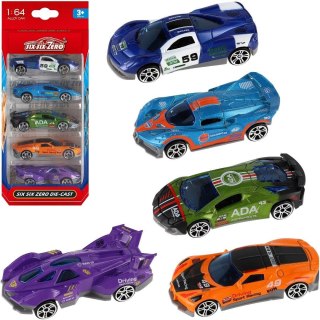 Auto metalowe resorak 5szt