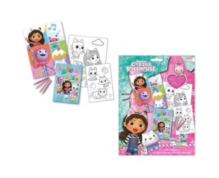 Zestaw do kolorowania mini kredki 12 kolorów