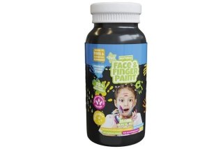 Farba dla malowania palcami czarna 250ml
