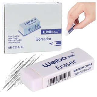 Gumka do mazania biała 4cm (30szt)