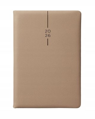 Kalendarz 2026 A5 dzienny beznes planer pastelowy