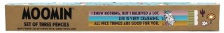 Muminki Ołówki 3szt