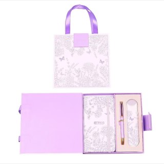 Zestaw prezentowy z długopisem Premium fiolet