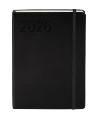 Kalendarz 2026 A5 Minimalizm czarny TNS