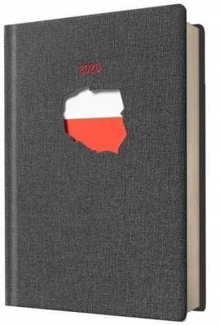 Kalendarz 2026 A5 dzienny miasta polski