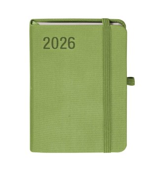 Kalendarz 2026 A6 Rubi zielony TDW