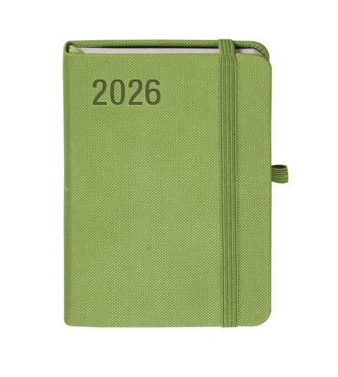 Kalendarz 2026 A6 Rubi zielony TDW