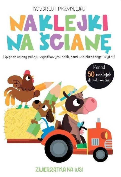 Naklejki na ścianę - Zwierzątka na wsi