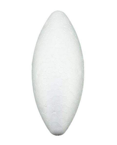 Styropianowa bombka podłużna 10x4cm 12szt
