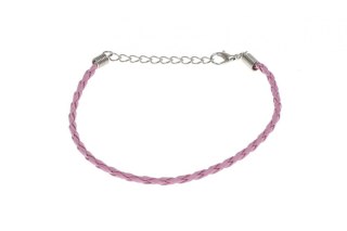 Bransoletka różowa