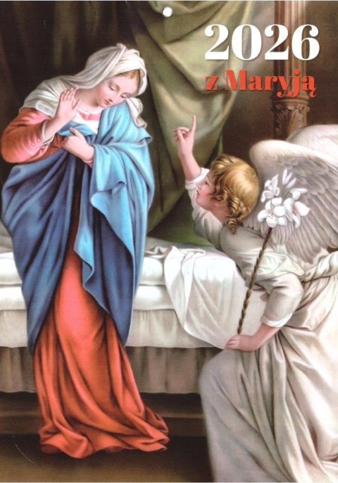 Kalendarz 2026 ścienny z Maryją