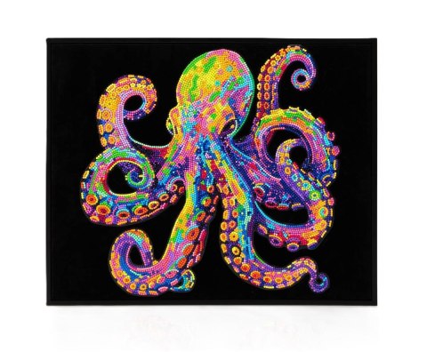 Diamond Dotz - Adults Flocked Neon Octopus