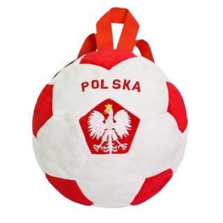 Plecak football piłka czerwona