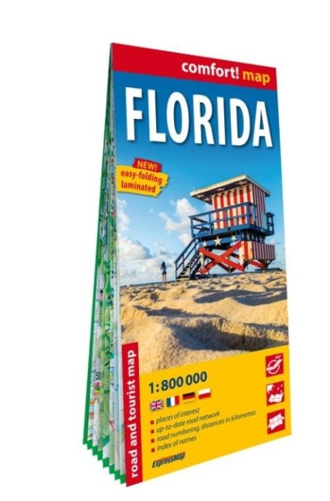 Comfort!map Florida laminowana
