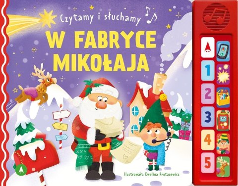 Czytamy i słuchamy. W fabryce Mikołaja