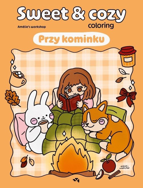 Przy kominku. Sweet & cozy coloring
