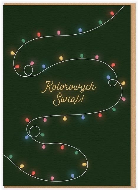 Karnet - Kolorowych Świąt