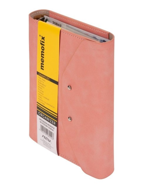 Organizer 2026 B6 nubuk różowy