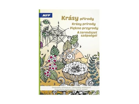 Kolorowanka antystresowa piękno przyrody