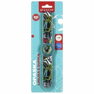 Opaska na rękę Linijka z gumką Boy