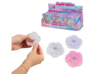 Fidget Spinner z Płynnym Brokatem