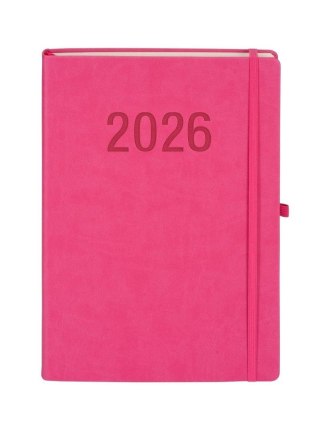 Kalendarz 2026 A4 Memofix DNS różowy