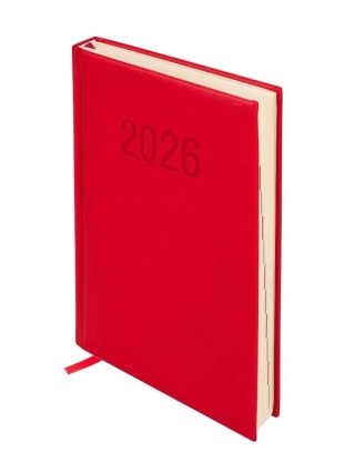 Kalendarz 2026 A5 Colorfix DNS czerwony