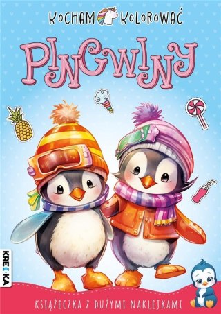 Kocham kolorować Pingwiny