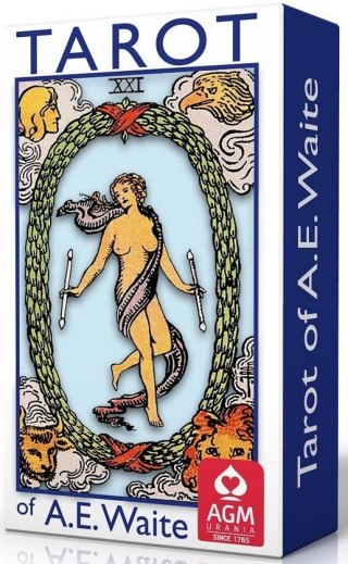A.E. Waite Tarot Pocket Blue Edition