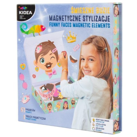 Buzie magnetyczne stylizacje KIDEA