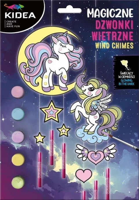 Dzwonki magiczne świecące w ciemności KIDEA