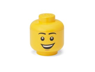 Lego pojemnik główka mini - happy boy