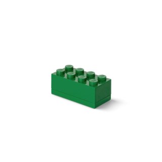 Lego pudełeczko klocek ósemka zielony