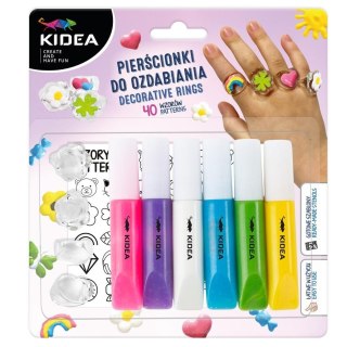 Pierścionki do ozdabiania KIDEA