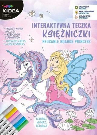 Teczka interaktywna księżniczki KIDEA