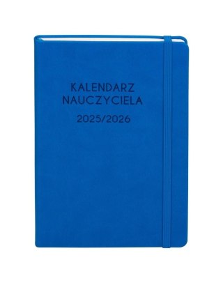 Kalendarz 2025/2026 A5 nauczyciela TDW niebieski