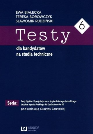 Testy dla kandydatów na studia techniczne
