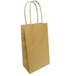 Torba ozdobna kraft 11,4x6,5x19,5cm (12szt)