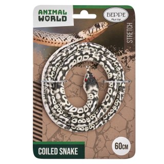 Wąż gumowy szaro-biały 60cm