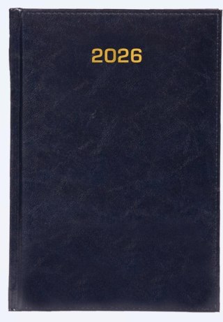 Kalendarz 2026 dzienny A5 Baladek granat