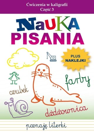 Nauka pisania. Ćwiczenia w kaligrafii cz.3
