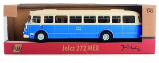 Kolekcja PRL Jelcz 272 autobus niebieski