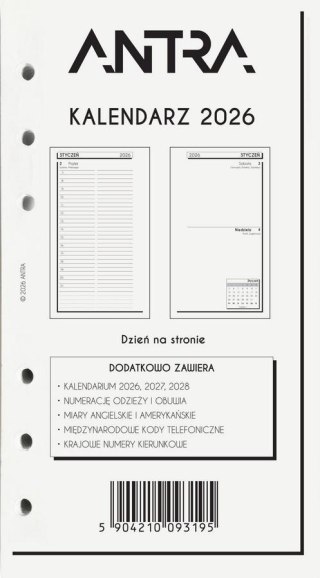Wkład kalendarzowy 2026 B6 DNS