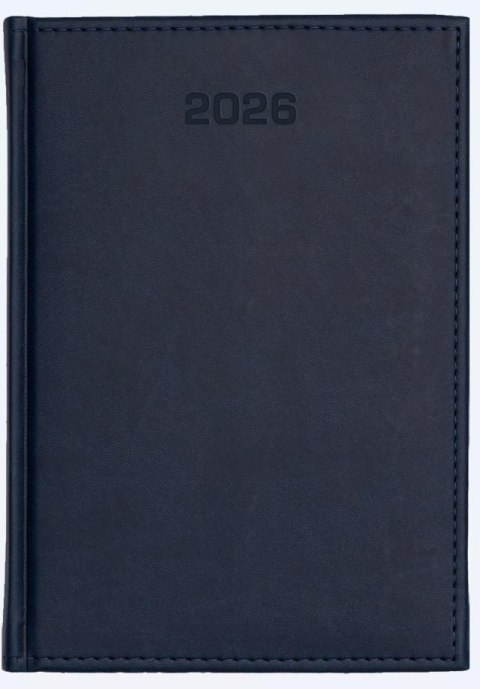 Kalendarz 2026 tygodniowy A4 Vivella granat