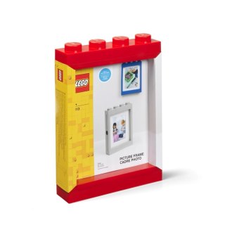 Lego ramka na zdjęcia czerwona