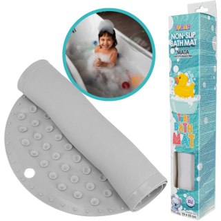 Mata kąpielowa antypoślizgowa szara TUBAN