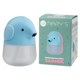Dozownik do mydła słonik niebieski
