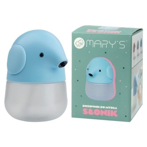 Dozownik do mydła słonik niebieski